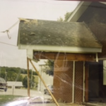 September 22, 2002 members of First Baptist Church of Elston celebrate 175 years of ministry by turning the first shovels of dirt for the expansion of the sanctuary.  Work was completed May 4, 2003.